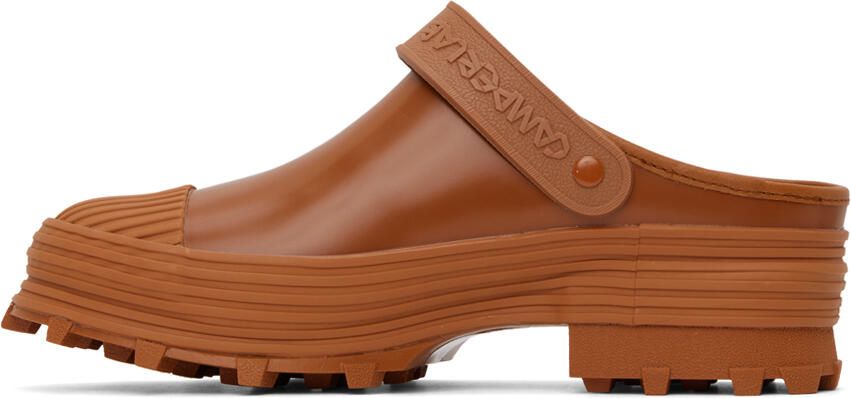 CAMPERLAB Brown Traktori Clogs - Picture 3