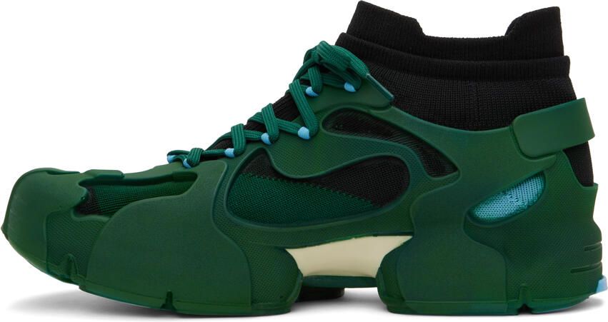 CAMPERLAB Green & Black Tossu Sneakers - Picture 3