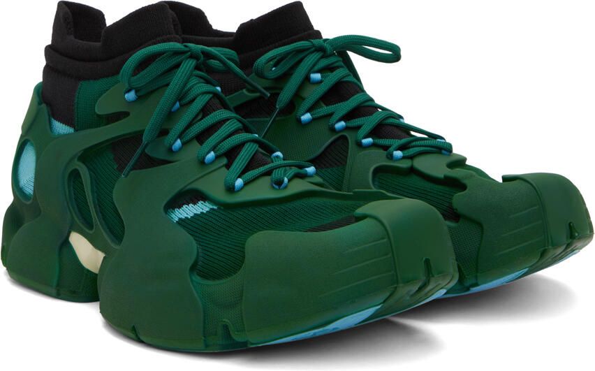 CAMPERLAB Green & Black Tossu Sneakers - Picture 2