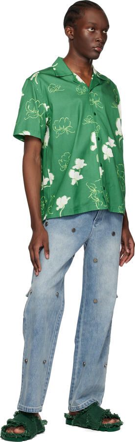 CAMPERLAB Green Brutus Sandals - Picture 4