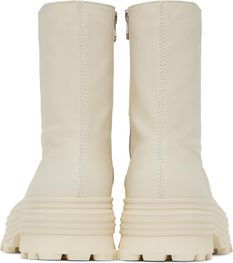 CAMPERLAB Off-White Traktori Ankle Boots
