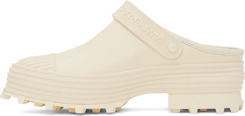 CamperLab Off-White Traktori Clogs - Picture 3