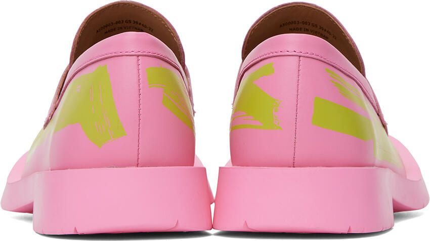 CAMPERLAB Pink & Green MIL 1978 Loafers