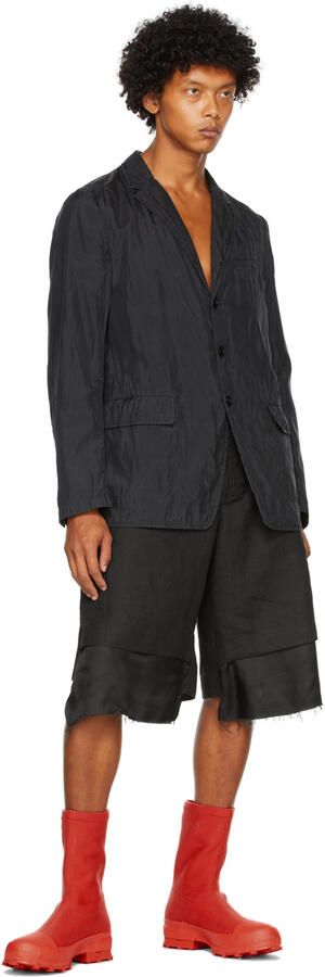 CAMPERLAB Red Tencel Traktori Boots - Picture 4