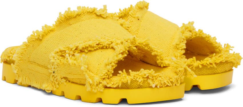 CAMPERLAB Yellow Brutus Sandals