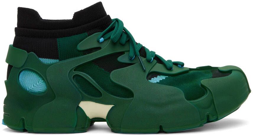 CAMPERLAB Green & Black Tossu Sneakers - Picture 5