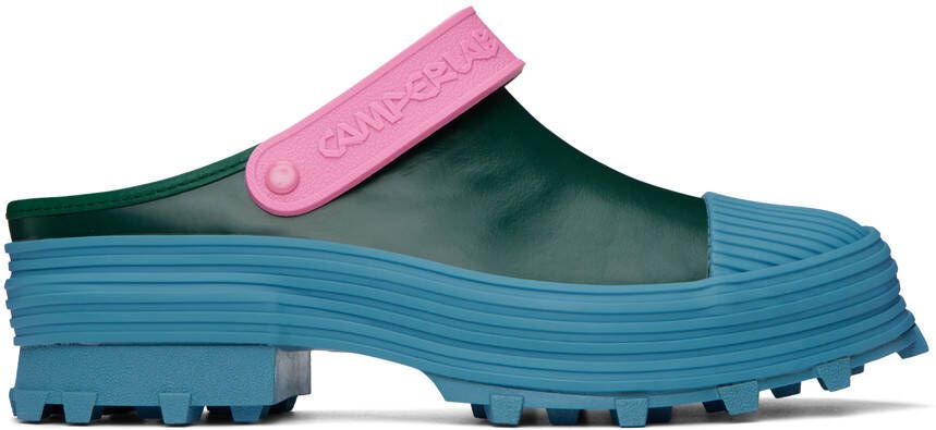 CAMPERLAB Green Traktori Clogs