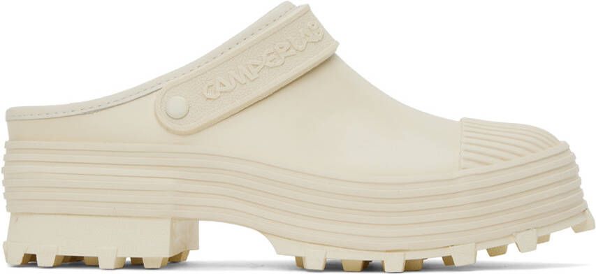 CAMPERLAB Off-White Traktori Clogs - Picture 5