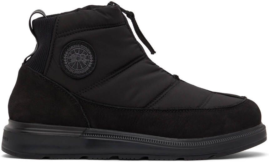 Canada Goose Black Crofton Puffer Boots - Picture 2