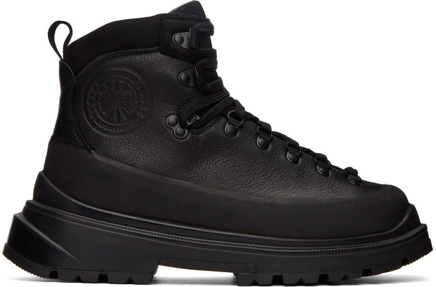 Canada Goose Black Journey Lace-Up Boots - Picture 4