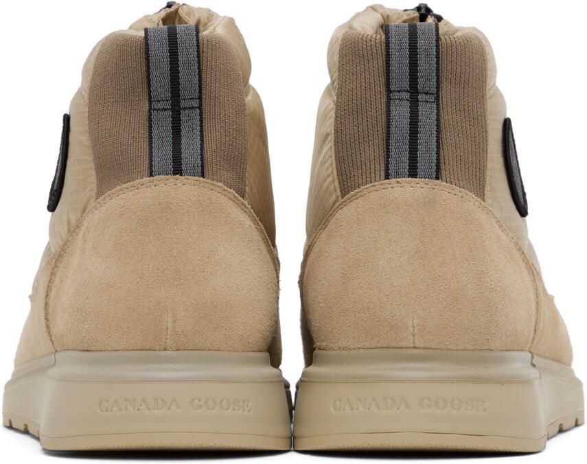 Canada Goose Beige Crofton Puffer Boots - Picture 5