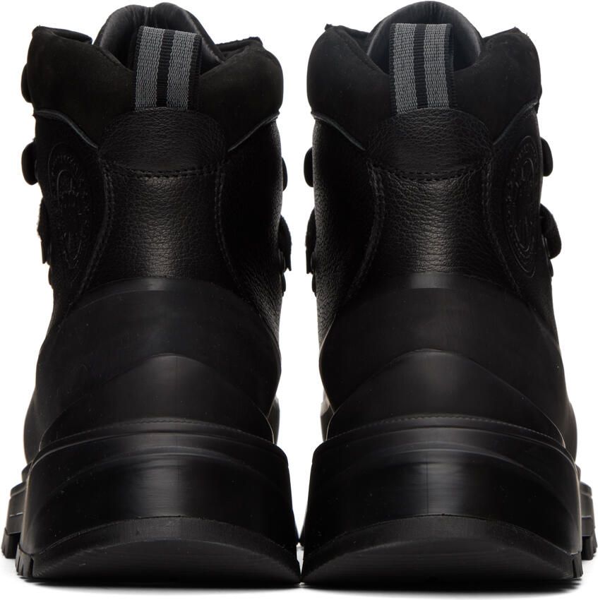 Canada Goose Black Journey Lace-Up Boots