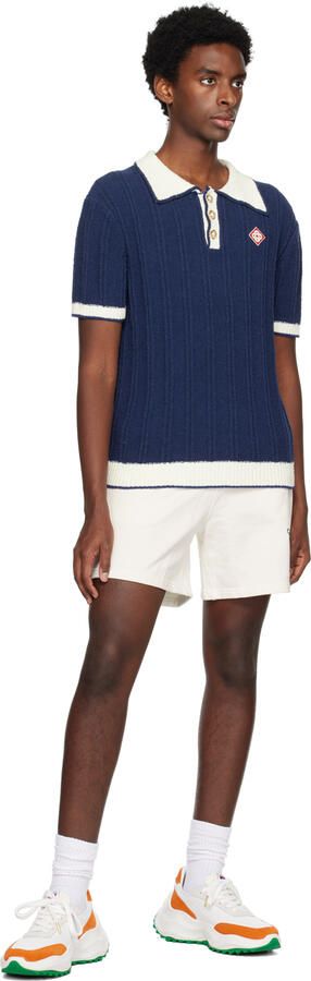 Casablanca White & Orange Atlantis Sneakers - Picture 4