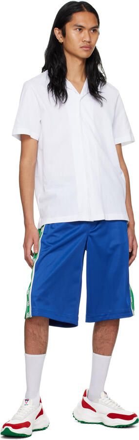 Casablanca White & Red Atlantis Sneakers - Picture 4