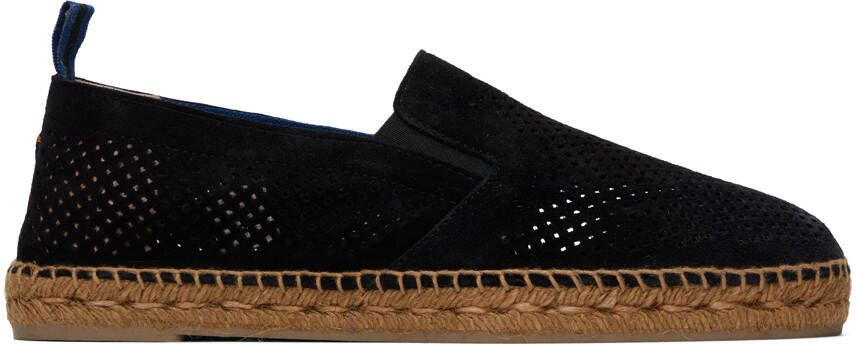 Castañer Black Joel Pierced Espadrilles - Picture 5