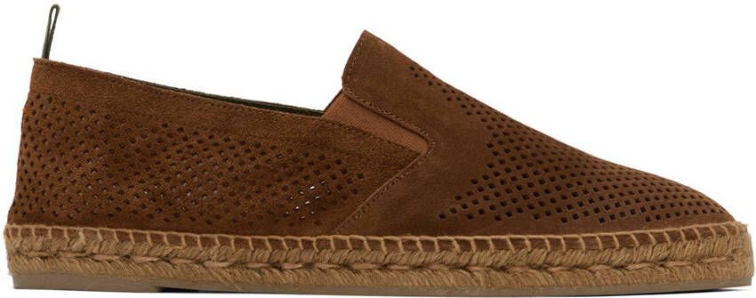 Castañer Brown Joel Pierced Espadrilles - Picture 4