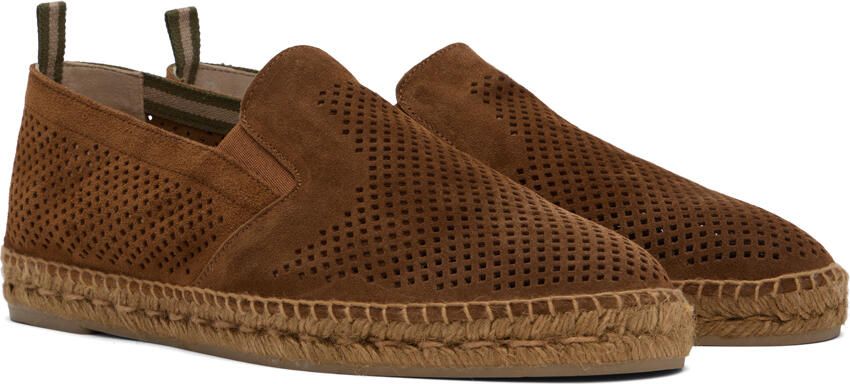 Castañer Brown Joel Pierced Espadrilles - Picture 2