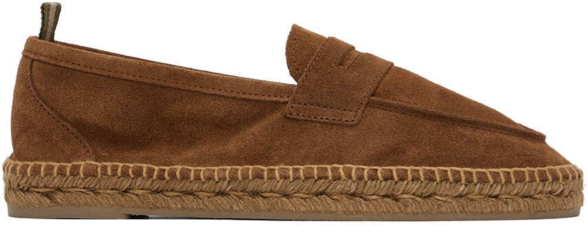 Castañer Brown Suede Nacho Espadrilles - Picture 3