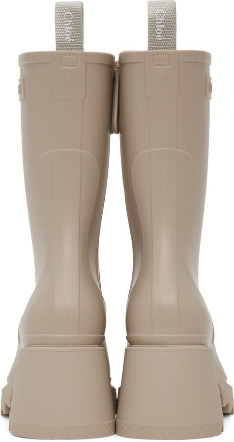 Chloé Beige Betty Boots - Picture 5
