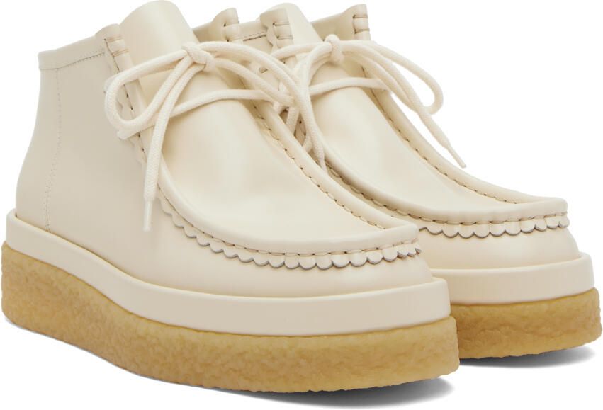 Chloé Beige Jamie Boots - Picture 2