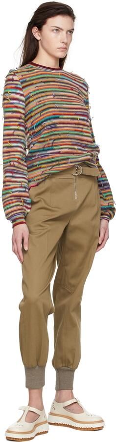 Chloé Beige Kurtys Oxfords - Picture 4