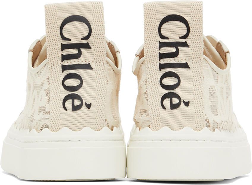 Chloé Beige Lauren Sneakers