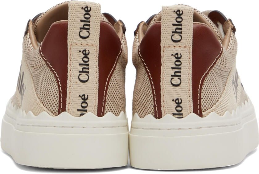 Chloé Beige Lauren Sneakers