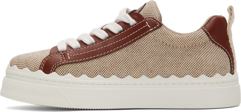 Chloé Beige Lauren Sneakers - Picture 3