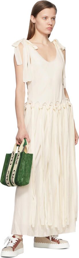 Chloé Beige Lauren Sneakers - Picture 4