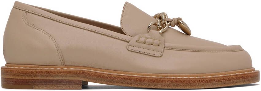 Chloé Beige Ninna Loafers