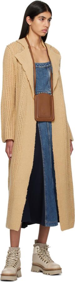 Chloé Beige Owena Ankle Boots - Picture 4