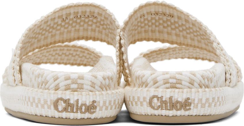 Chloé Beige Rori Sandals