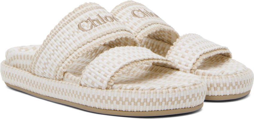 Chloé Beige Rori Sandals - Picture 2