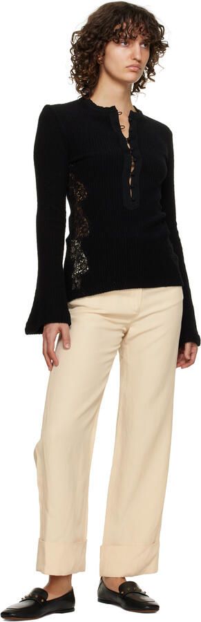 Chloé Black Auruna Loafers - Picture 3