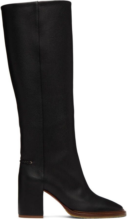Chloé Black Edith Boots - Picture 2