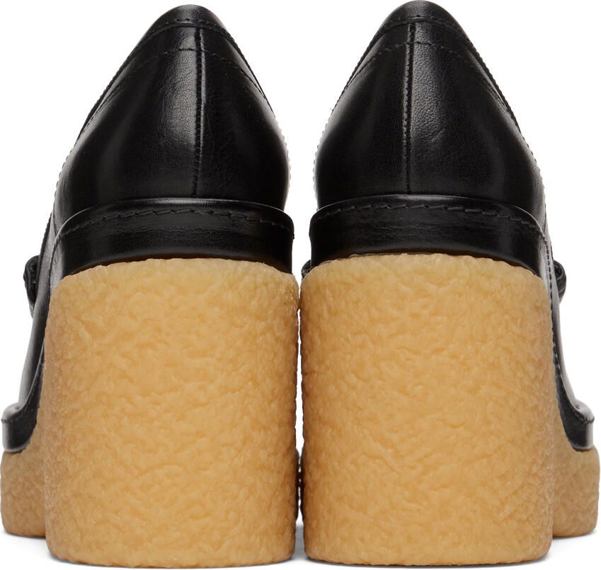 Chloé Black Jamie Heeled Penny Loafers