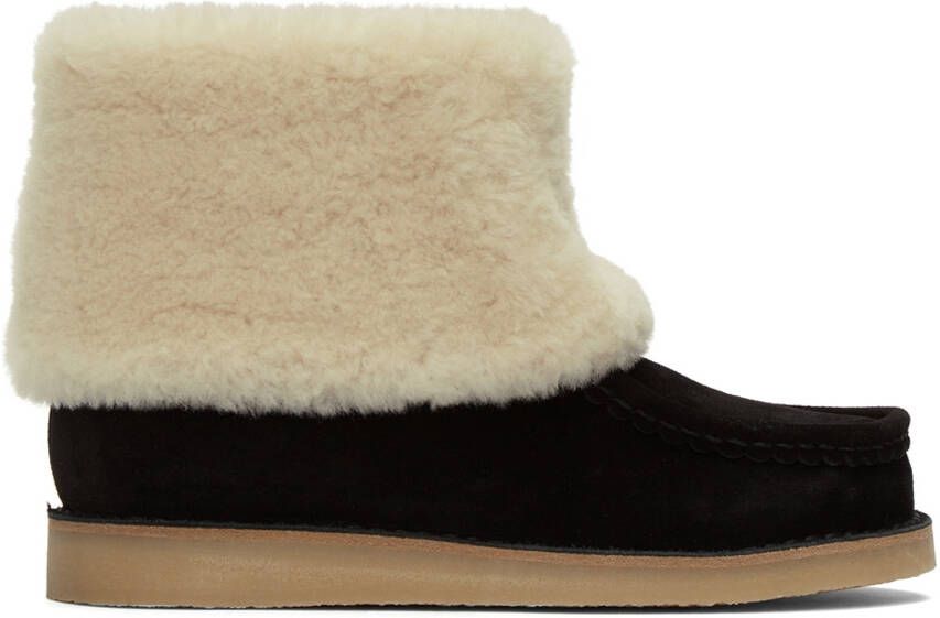 Chloé Black Jessie Comfy Boots - Picture 5