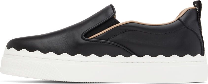 Chloé Black Lauren Slip-On Sneakers - Picture 3