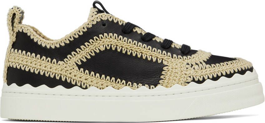 Chloé Black Lauren Sneakers - Picture 10