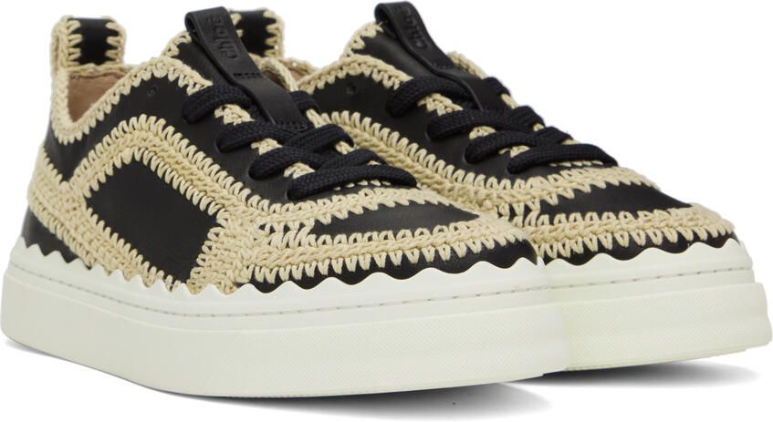 Chloé Black Lauren Sneakers - Picture 3