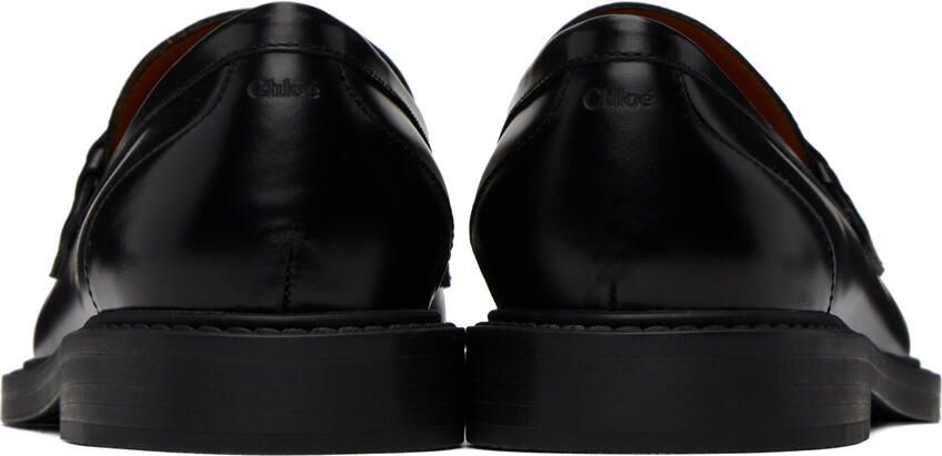 Chloé Black Marcie Loafers
