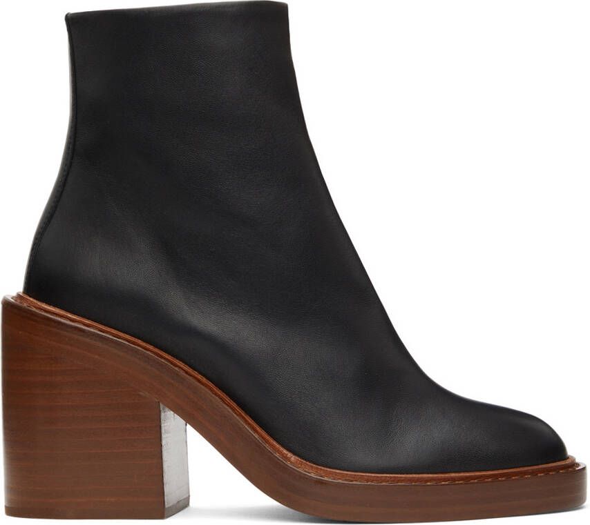 Chloé Black May Ankle Boots - Picture 5
