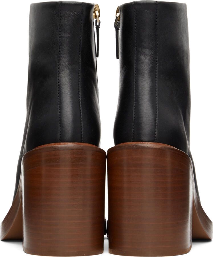 Chloé Black May Ankle Boots