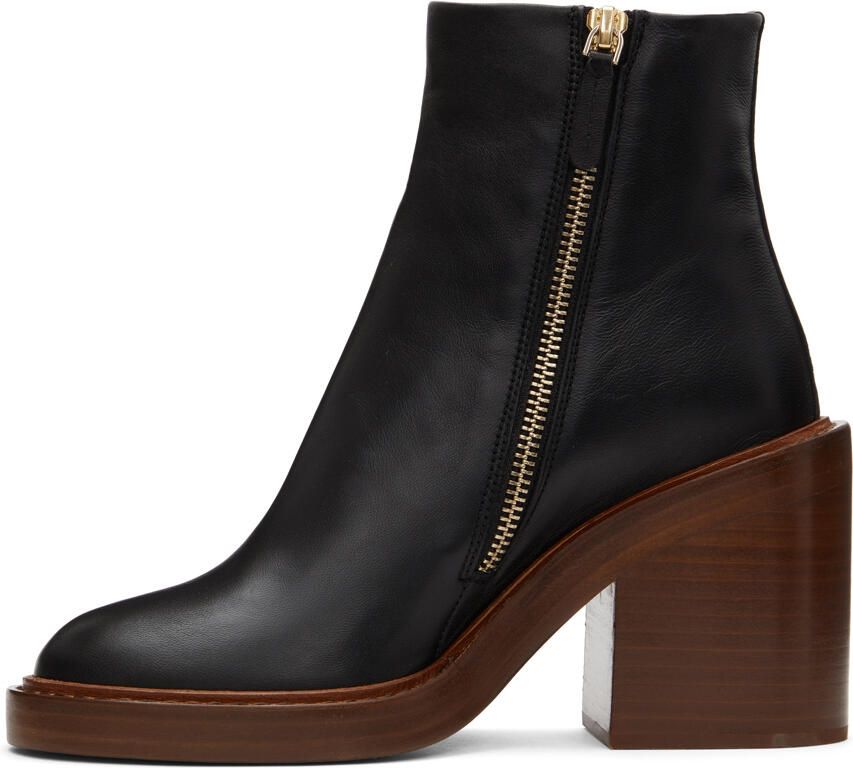 Chloé Black May Ankle Boots - Picture 3