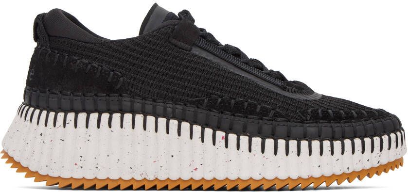 Chloé Black Nama Sneakers - Picture 5