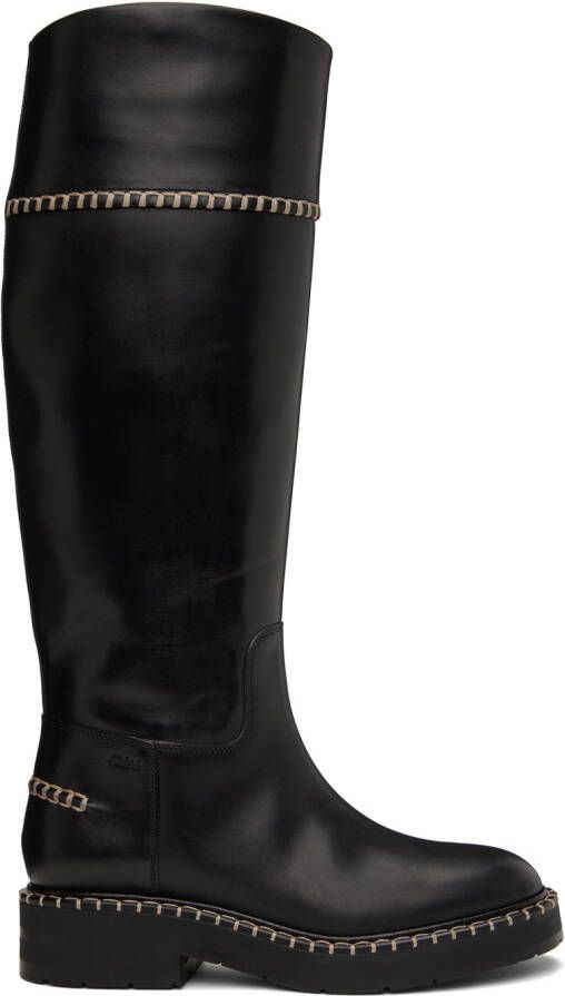 Chloé Black Noua Boots