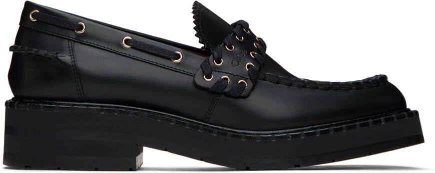 Chloé Black Noua Loafers - Picture 4