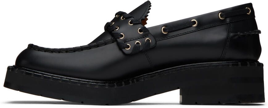 Chloé Black Noua Loafers - Picture 3