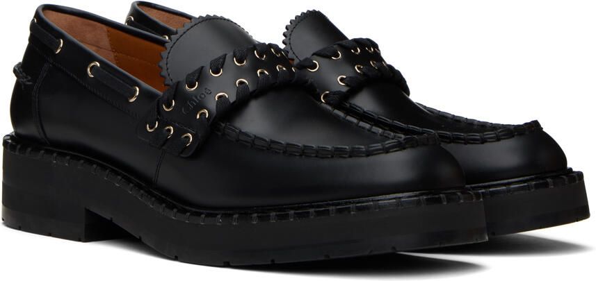 Chloé Black Noua Loafers - Picture 2