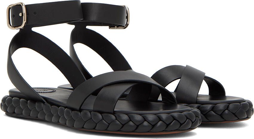 Chloé Black Pip Sandals - Picture 2
